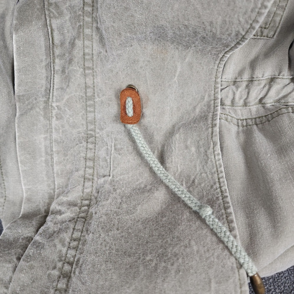 Banana Republic Safari Travel Clothing Co. Utility Jacket Khaki Green‎ Size P - Picture 11 of 14